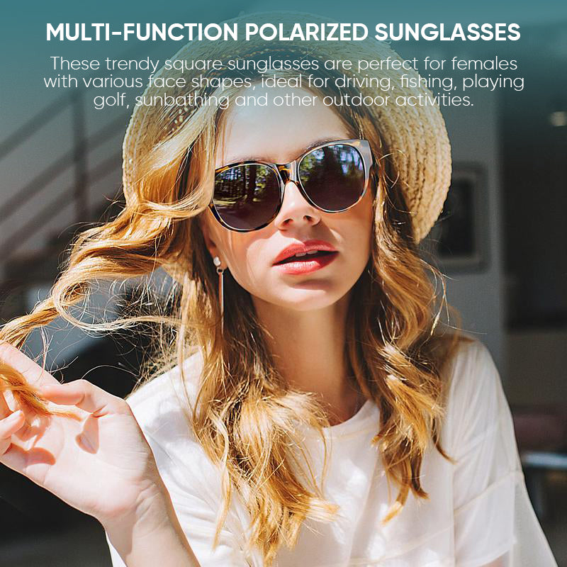 Unisex Solglasögon Fit Over Cat-Eye Design med Polariserade Linser 5