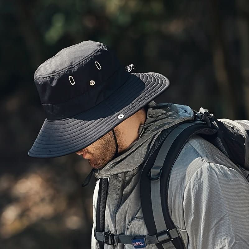 Unisex Solhatt med Bred Brätte för Utomhusäventyr 2