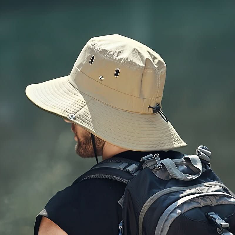 Unisex Solhatt med Bred Brätte för Utomhusäventyr 4