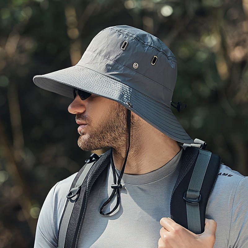 Unisex Solhatt med Bred Brätte för Utomhusbruk 3