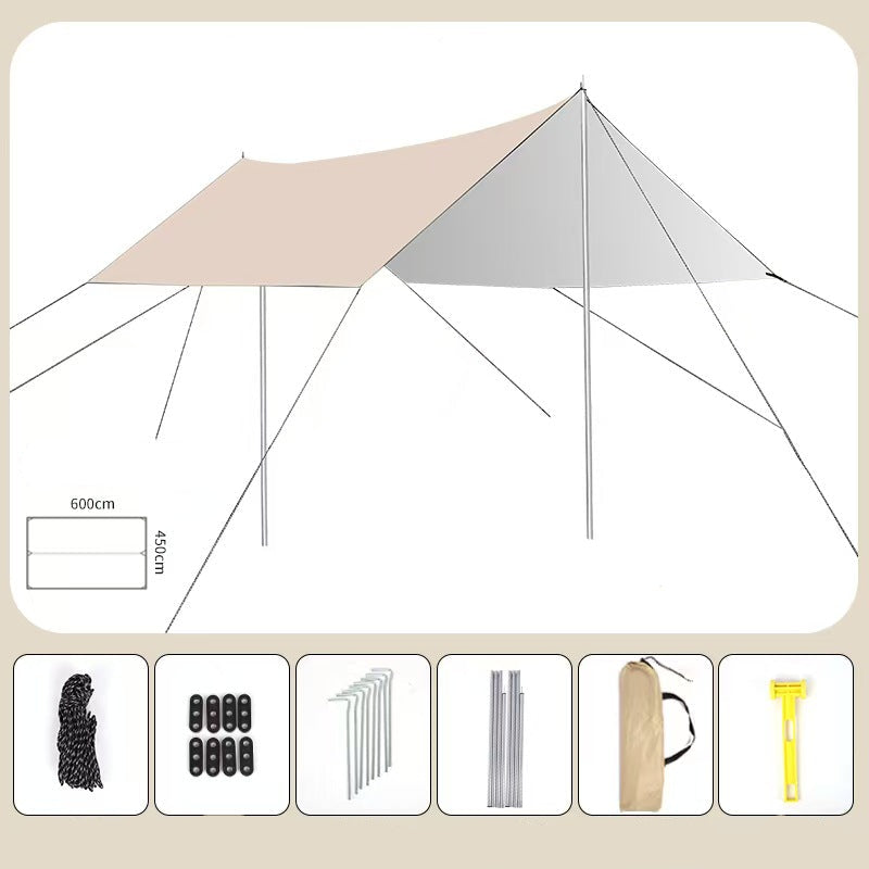 Unisex Solsegel Mångsidig Outdoor Skydd 0