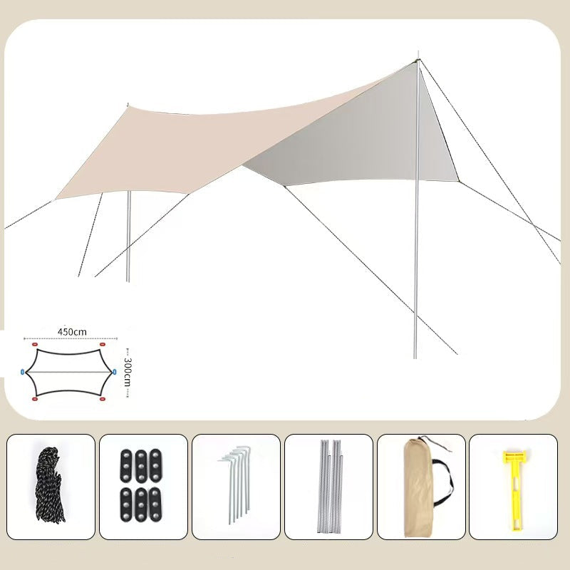 Unisex Solsegel Mångsidig Outdoor Skydd 2