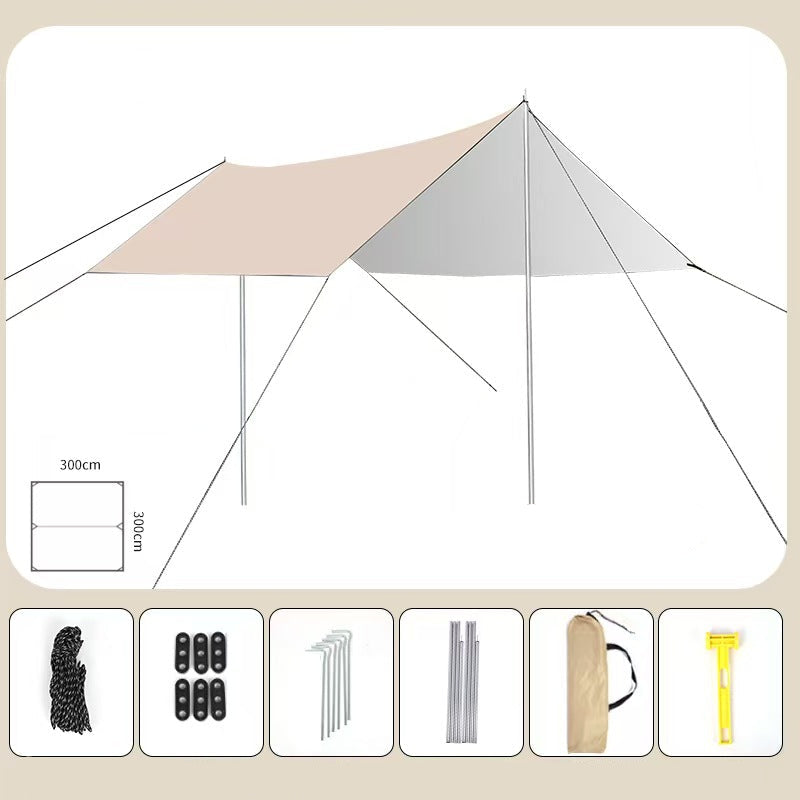 Unisex Solsegel Mångsidig Outdoor Skydd 4