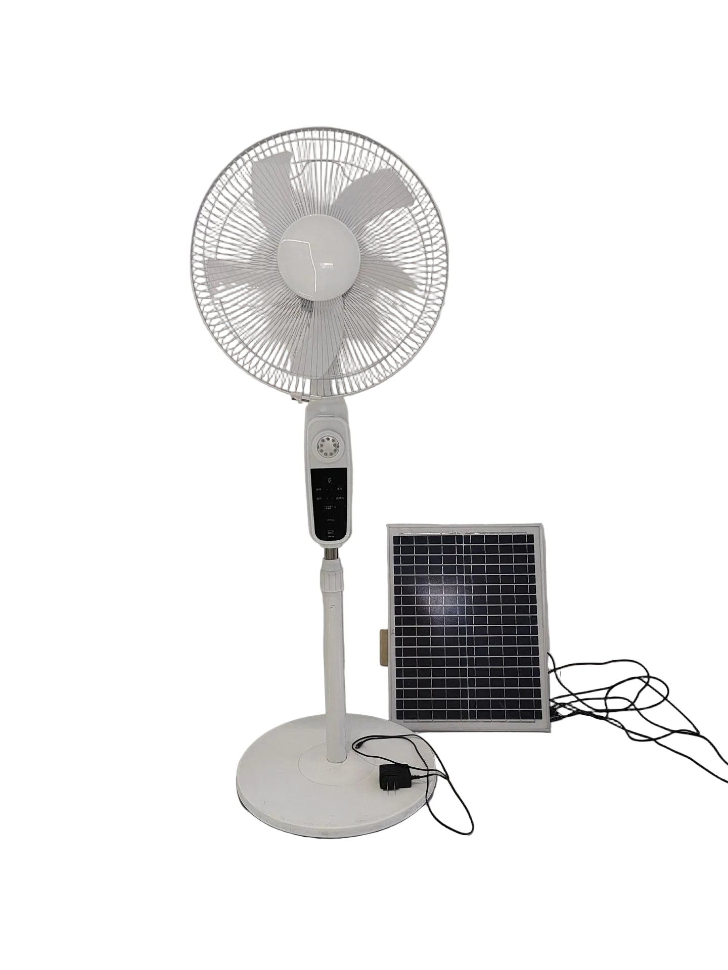 Unisex Stativfläkt med Solenergi och Smart Kontroll 0