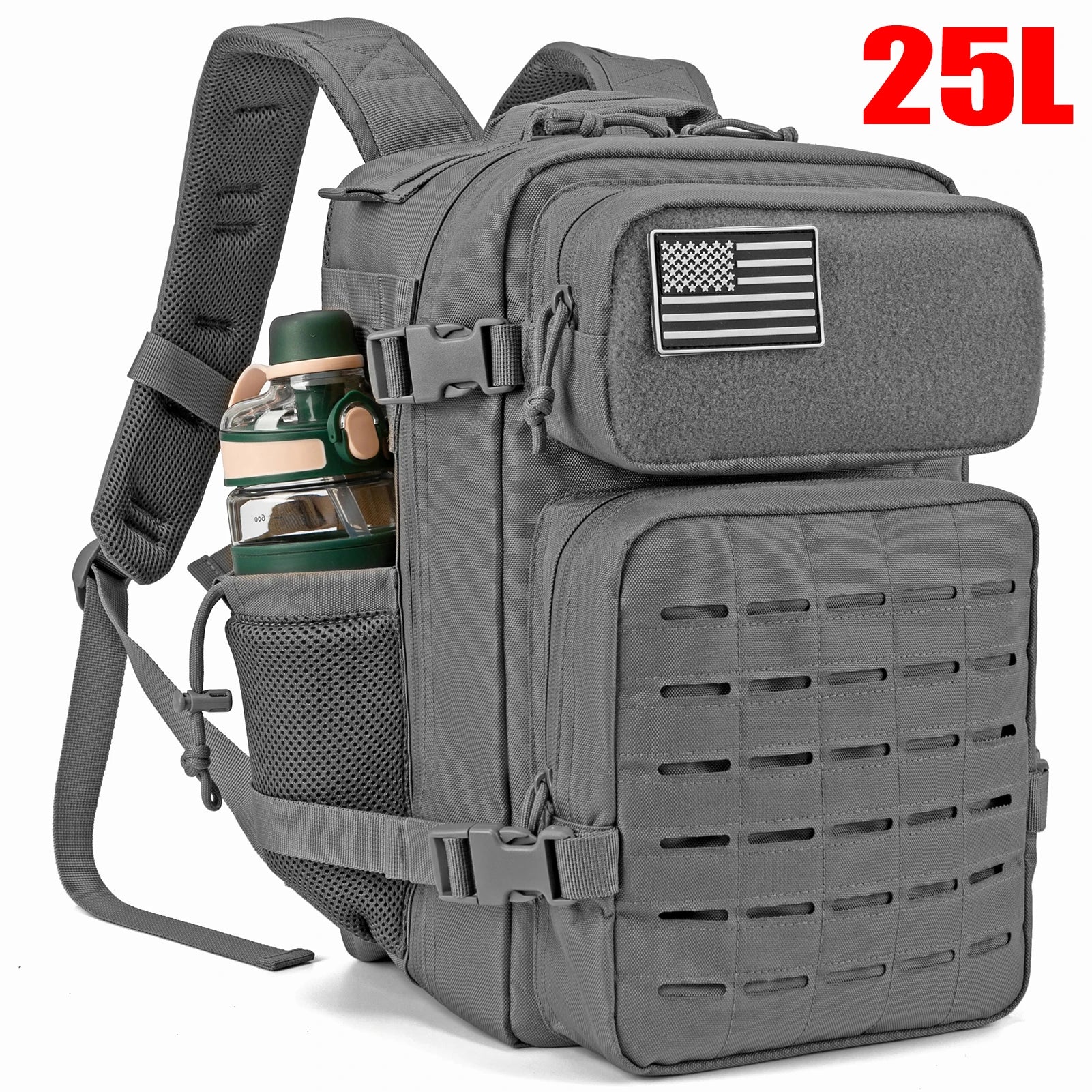 Unisex Tactical Backpack 25L för Utomhusbruk 11