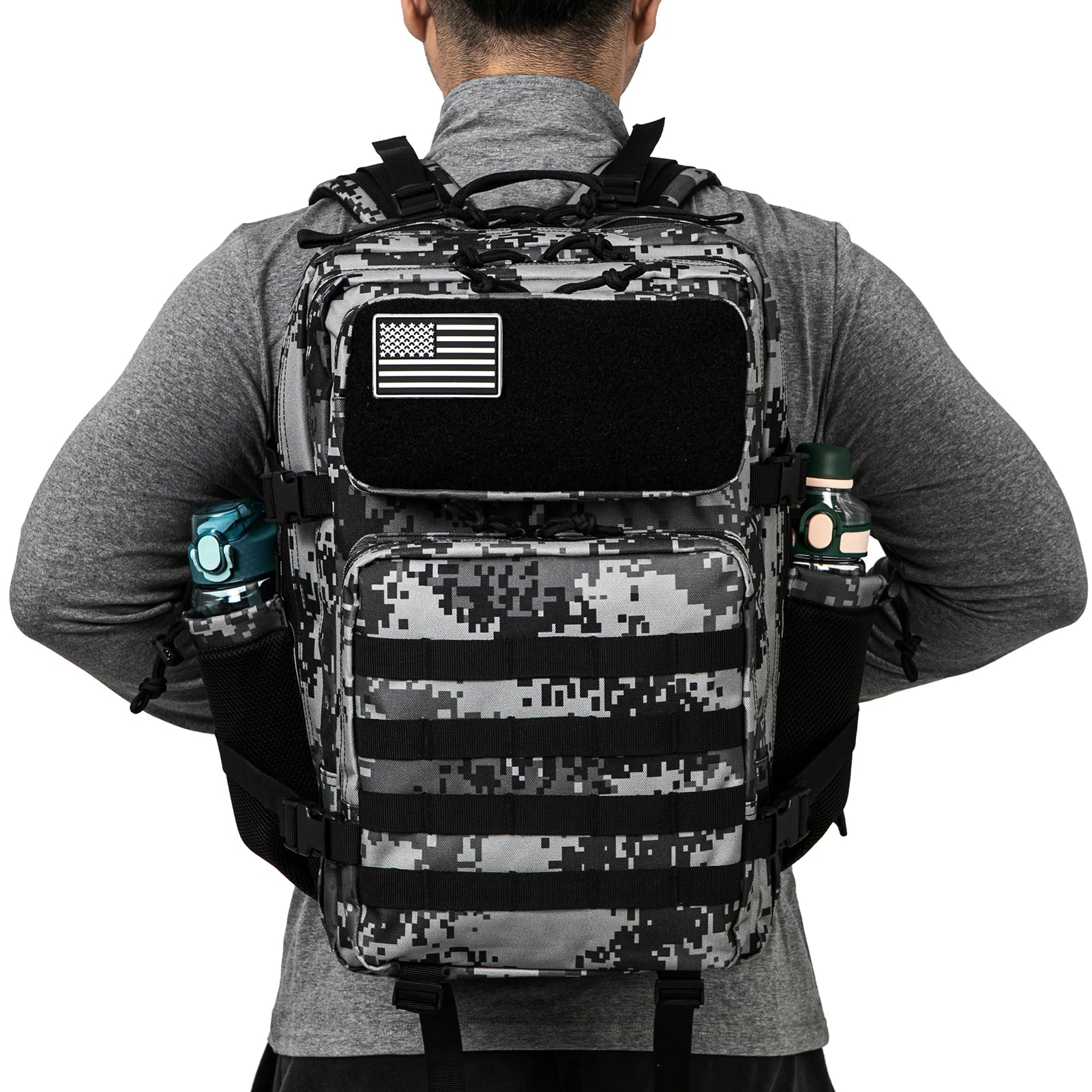 Unisex Taktisk Ryggsäck 45L Multifunktionell 3