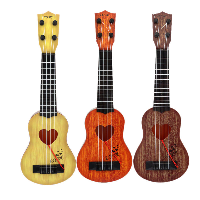 Unisex Ukulele Kompakt Design Med Träfinish 3