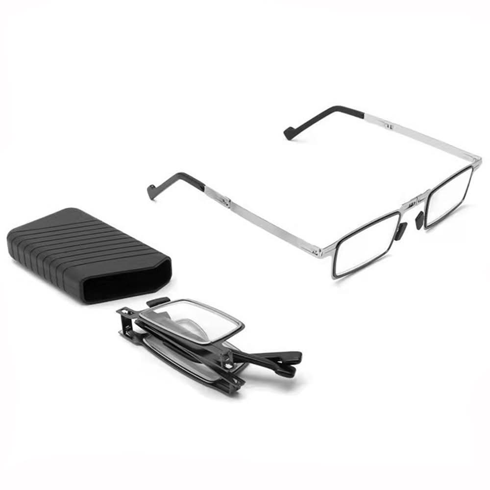 Unisex Vikbara Läsglasögon med Blåljusfilter Kompakt Design 6