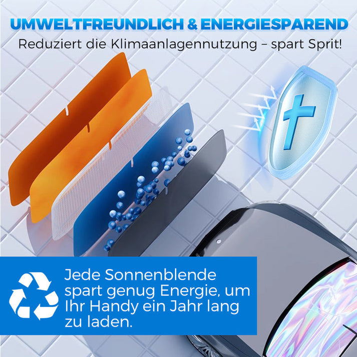Universal Vindrute Solskydd Kompakt Design 5