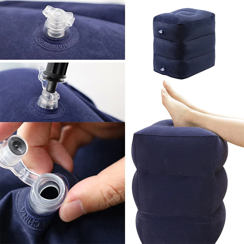 Uppblåsbar Fotstödskudde Justerbar 1