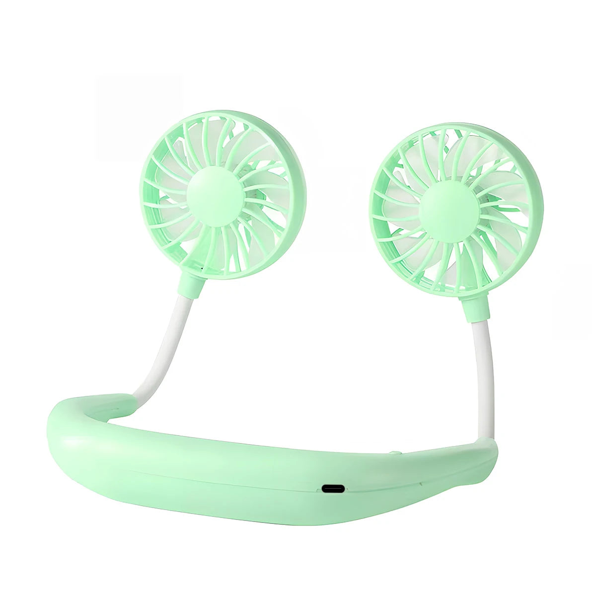 Uppladdningsbar Halsfläkt Handsfree Med Tre Hastigheter 6
