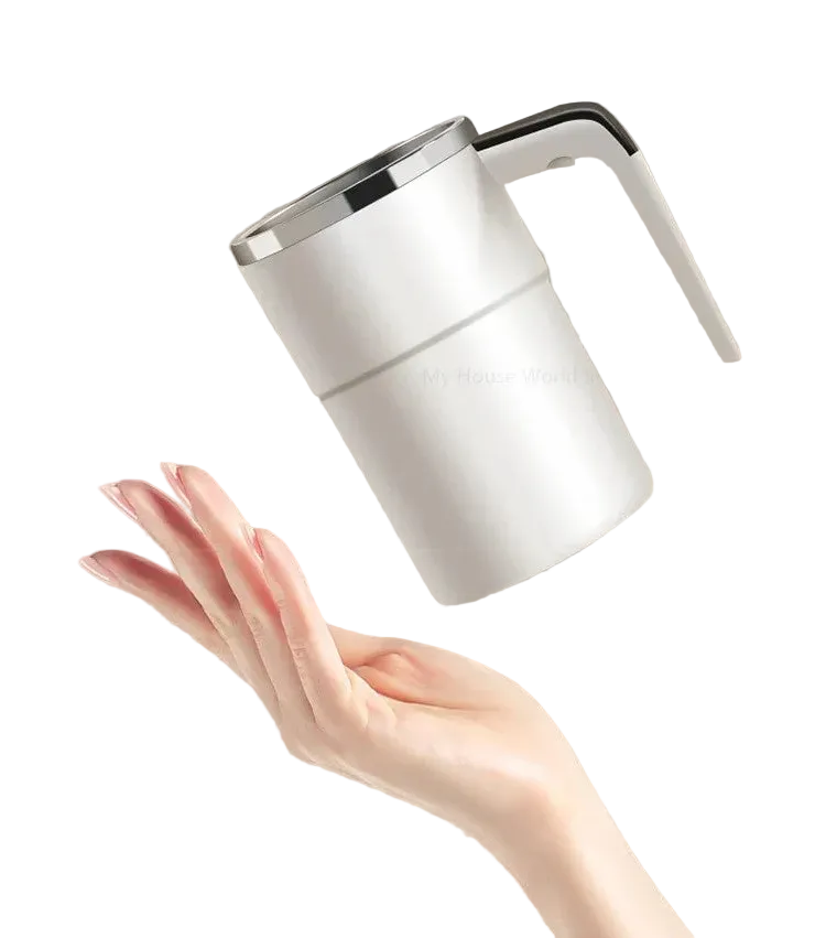 Uppladdningsbar Kaffemugg Med Självomrörande Funktion För Bekväm Användning 1