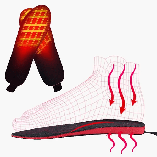 Uppvärmda Innersulor med Fjärrkontroll 2