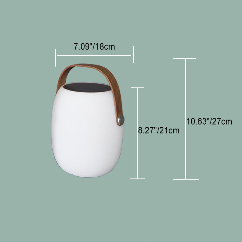 Utomhus LED-lampa med korgdesign 4