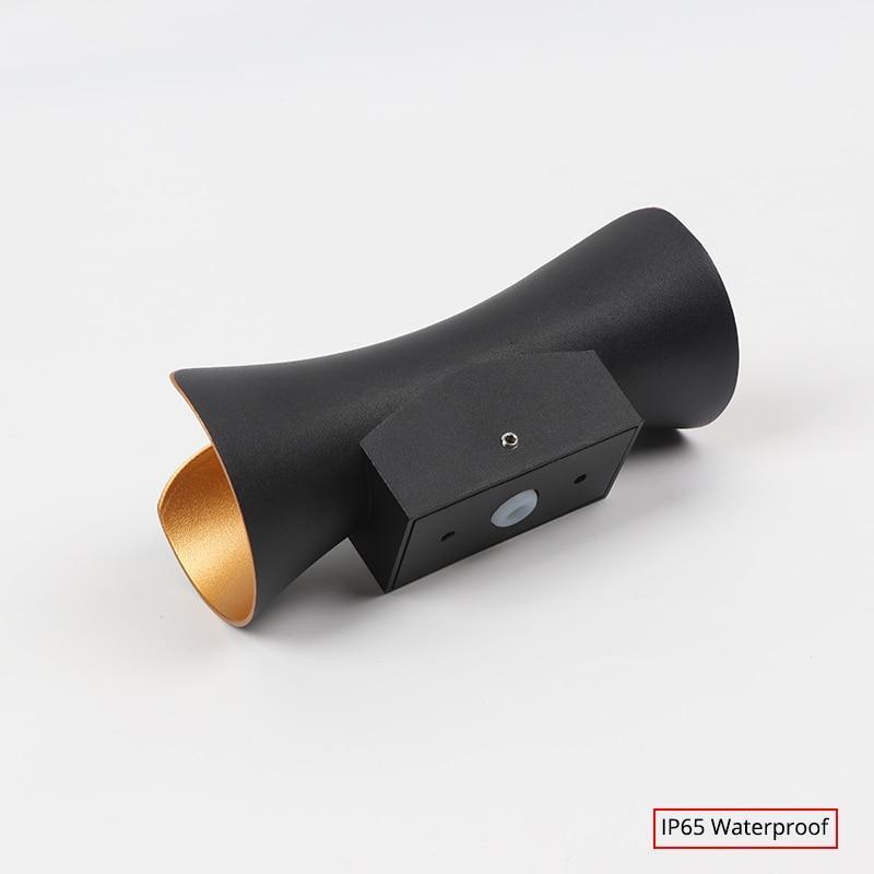 Utomhus LED-vägglampa Modern Design 8