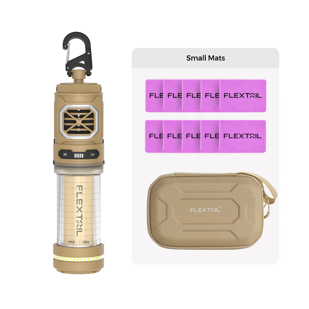 Utomhus Myggskydd Lampa 2-i-1 Med Justerbart LED-Ljus 15