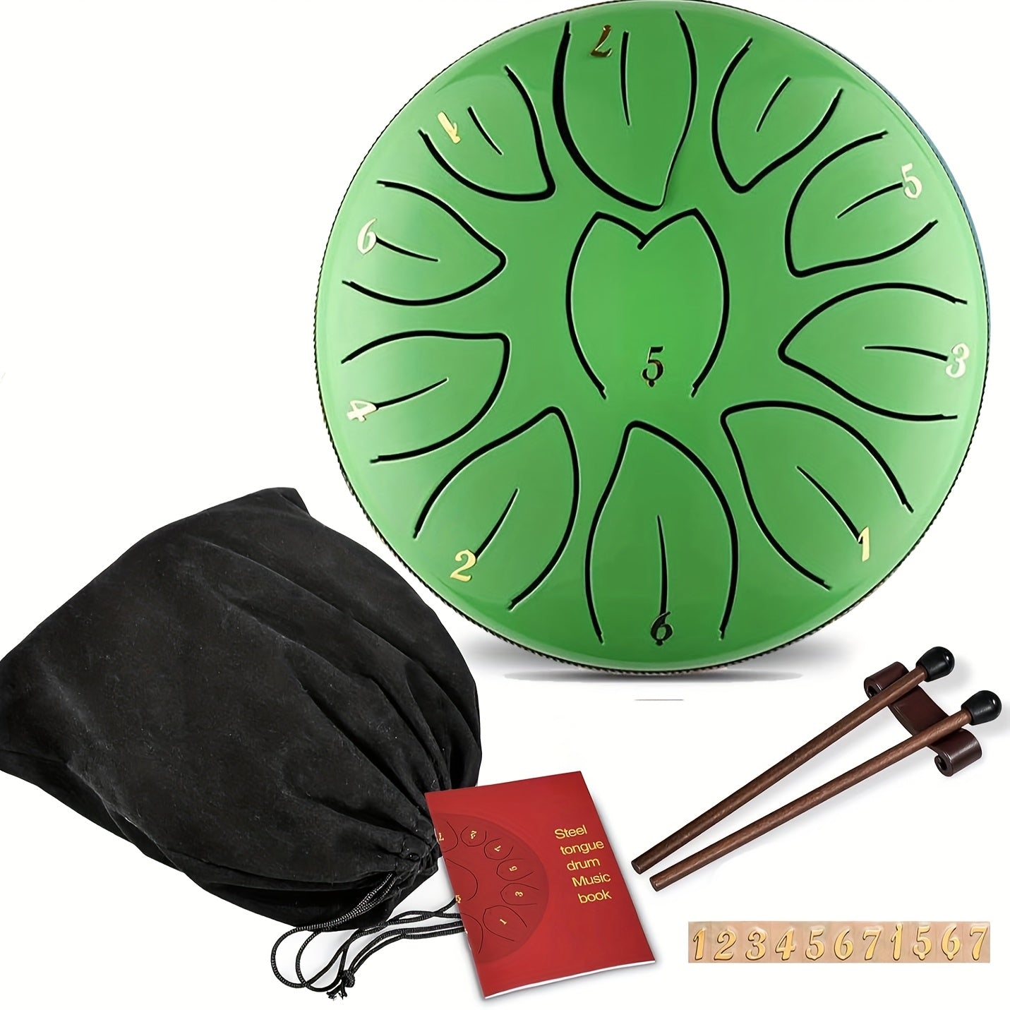 Utomhus Trädgårdsregntrumma Med 11 Melodiska Nycklar 8