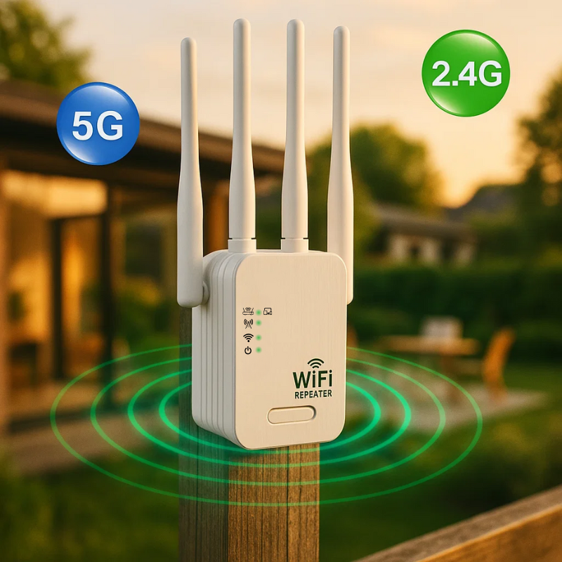 Utomhus WiFi Booster för Lång Räckvidd 0