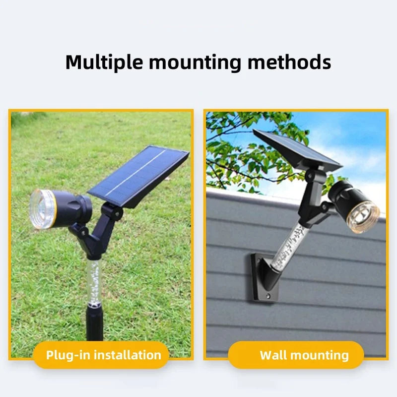 Utomhusbelysning Solcellslampa för Trädgård LED Spotlights Modern Design 3