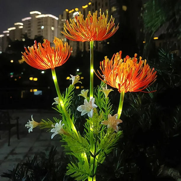 Utomhuslampa LED Blommönster för Utebelysning och Trädgård 0