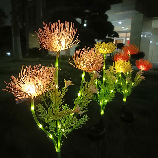 Utomhuslampa LED Blommönster för Utebelysning och Trädgård 2