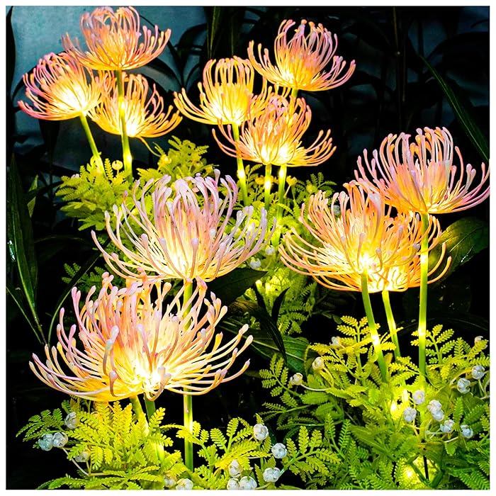 Utomhuslampa LED Blommönster för Utebelysning och Trädgård 4