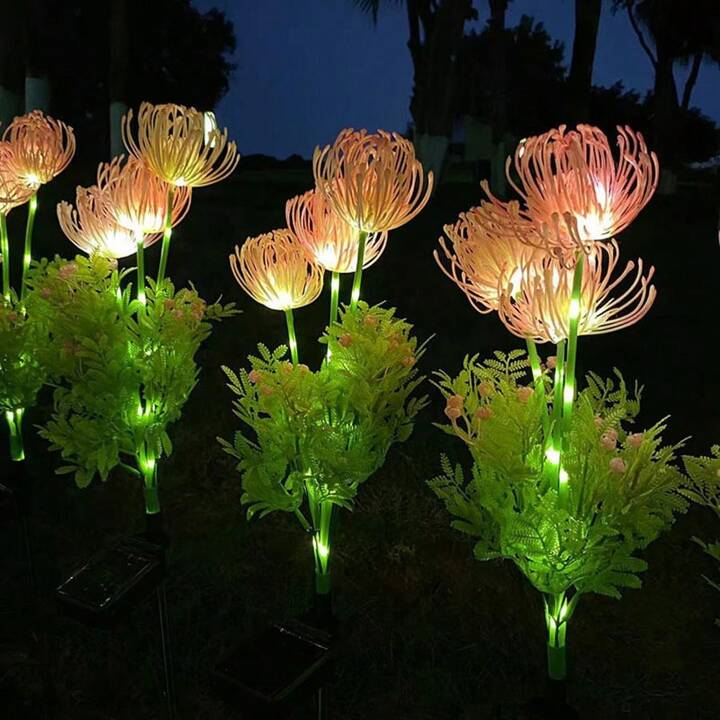 Utomhuslampa LED Blommönster för Utebelysning och Trädgård 5