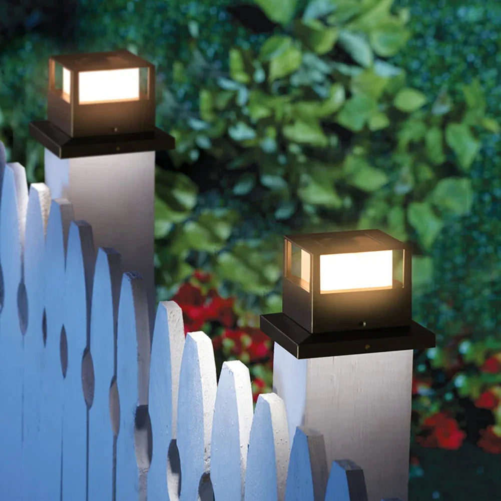 Utomhuslampa LED Solcell för Trädgård och Terrass - Väderbeständig Utebelysning 0