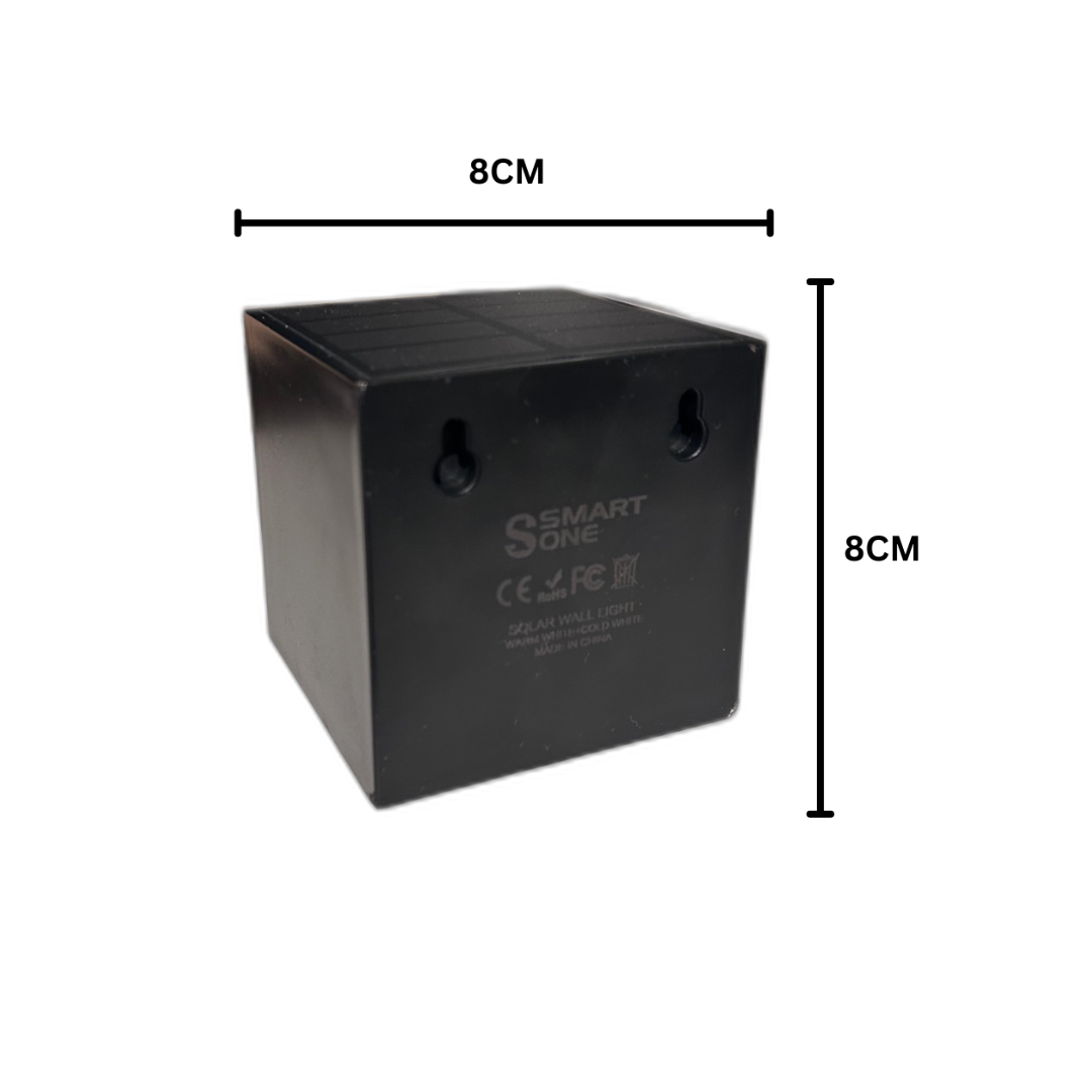 Utomhusvägglampa med Solcell och Automatisk Sensor 5