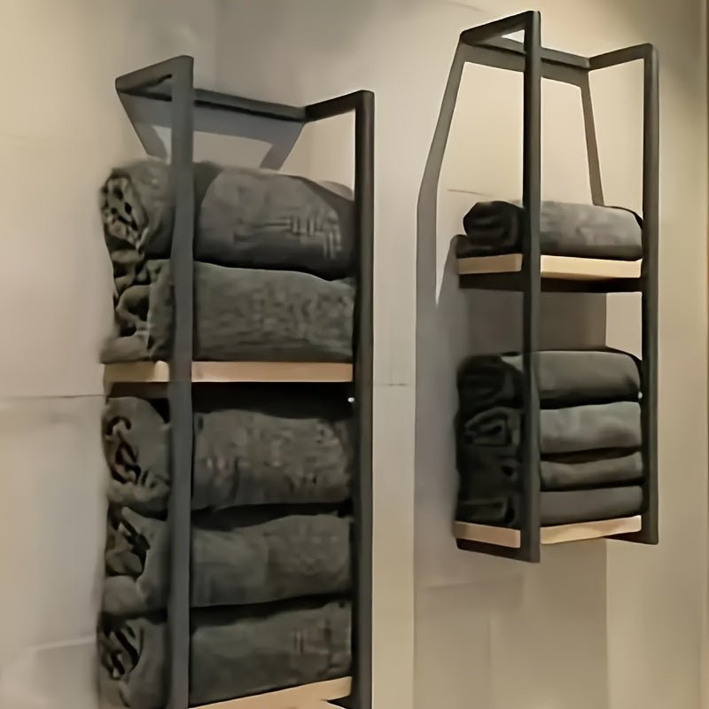 Vägghanddukshållare Modern Design för Badrum Minimalistisk Stil 3