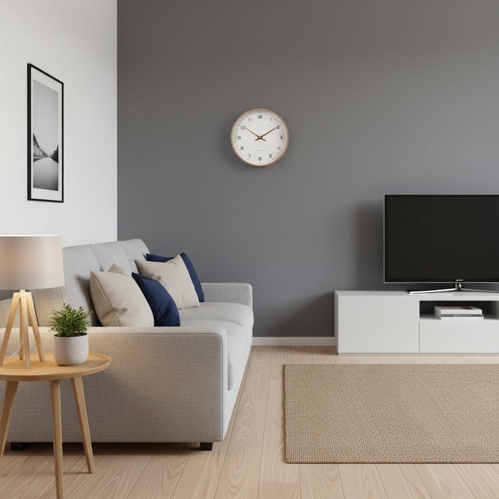 Väggklocka Minimalistisk Design för Hemmet 1