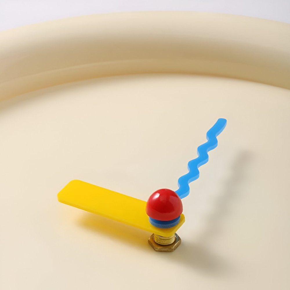 Väggklocka Modern 30 cm Färgglad Design 4