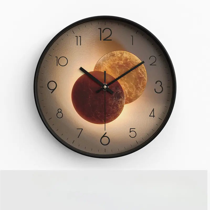Väggklocka Modern Design Kompakt 9