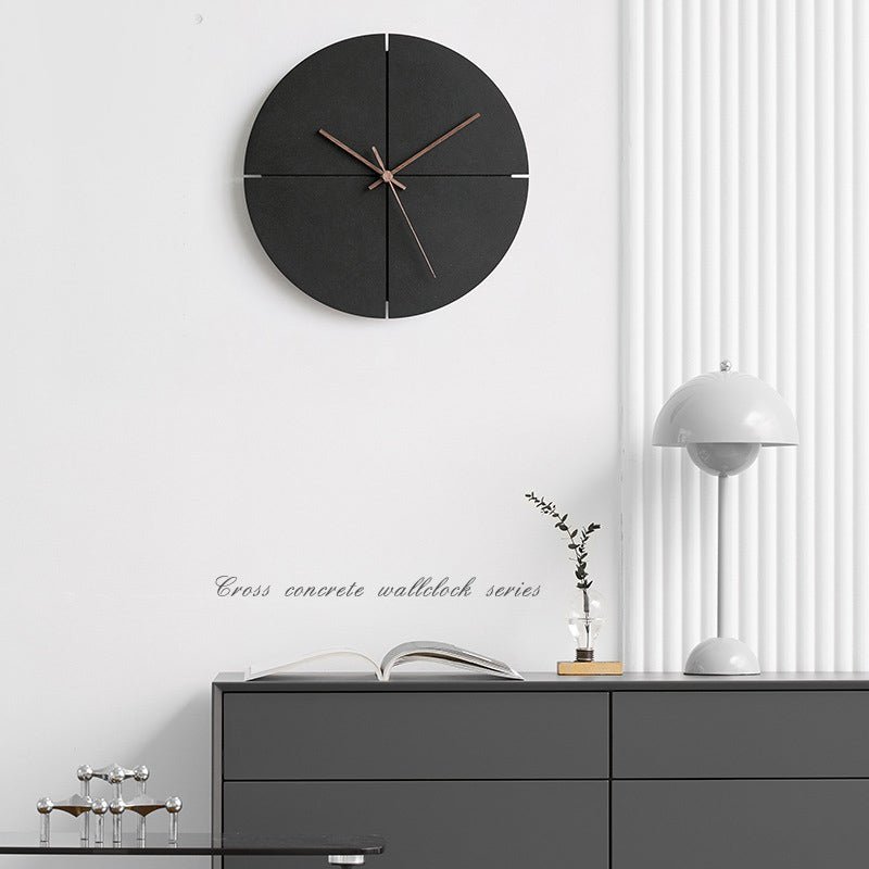 Väggklocka Modern Design Tyst Rörelse 4