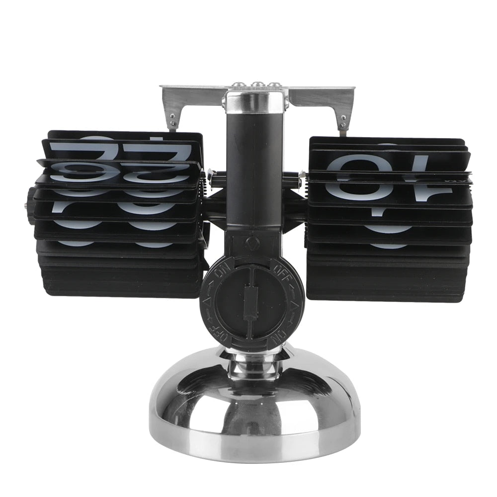 Väggklocka Modern Design med Automatiskt Roterande Element 4
