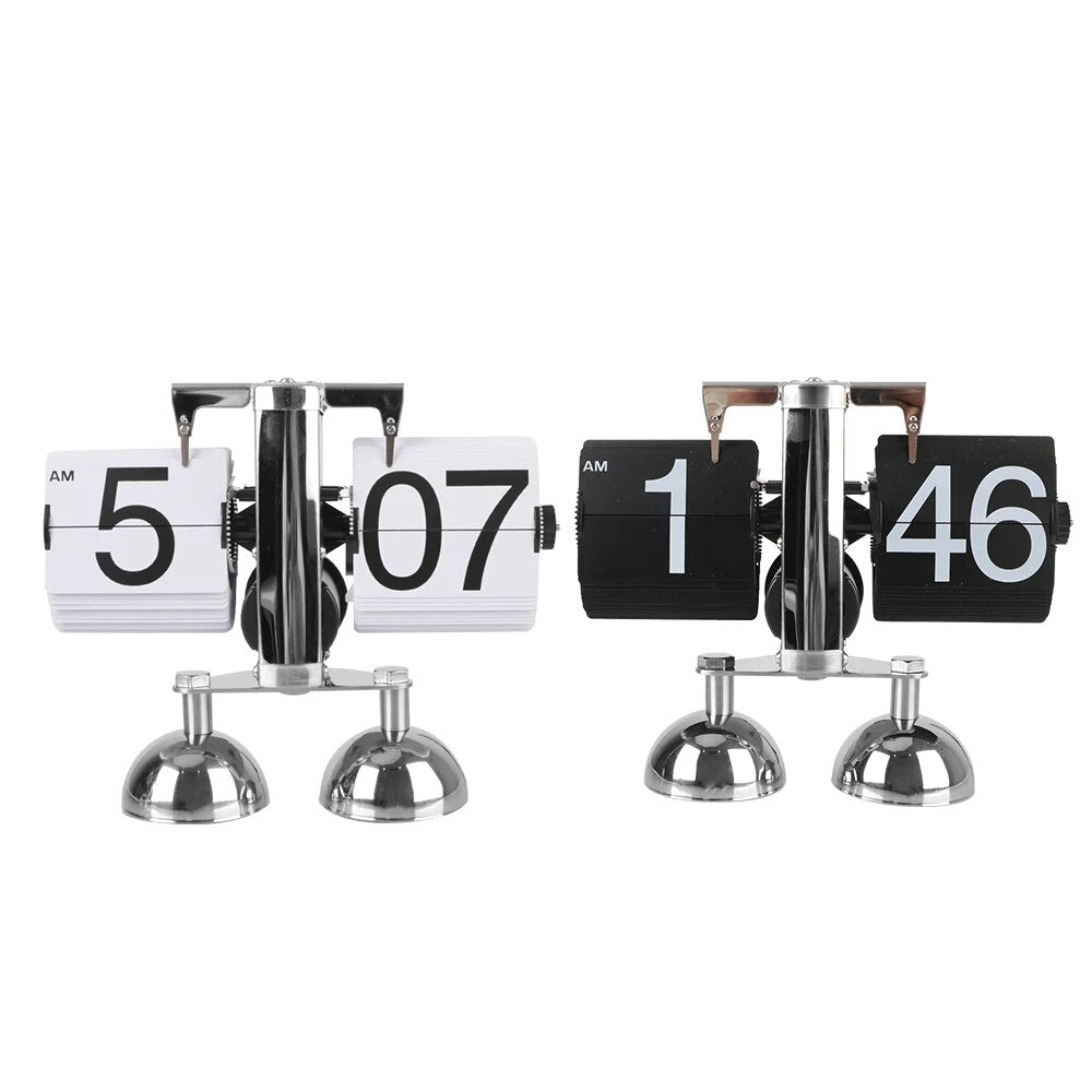 Väggklocka Modern Design med Automatiskt Roterande Element 5