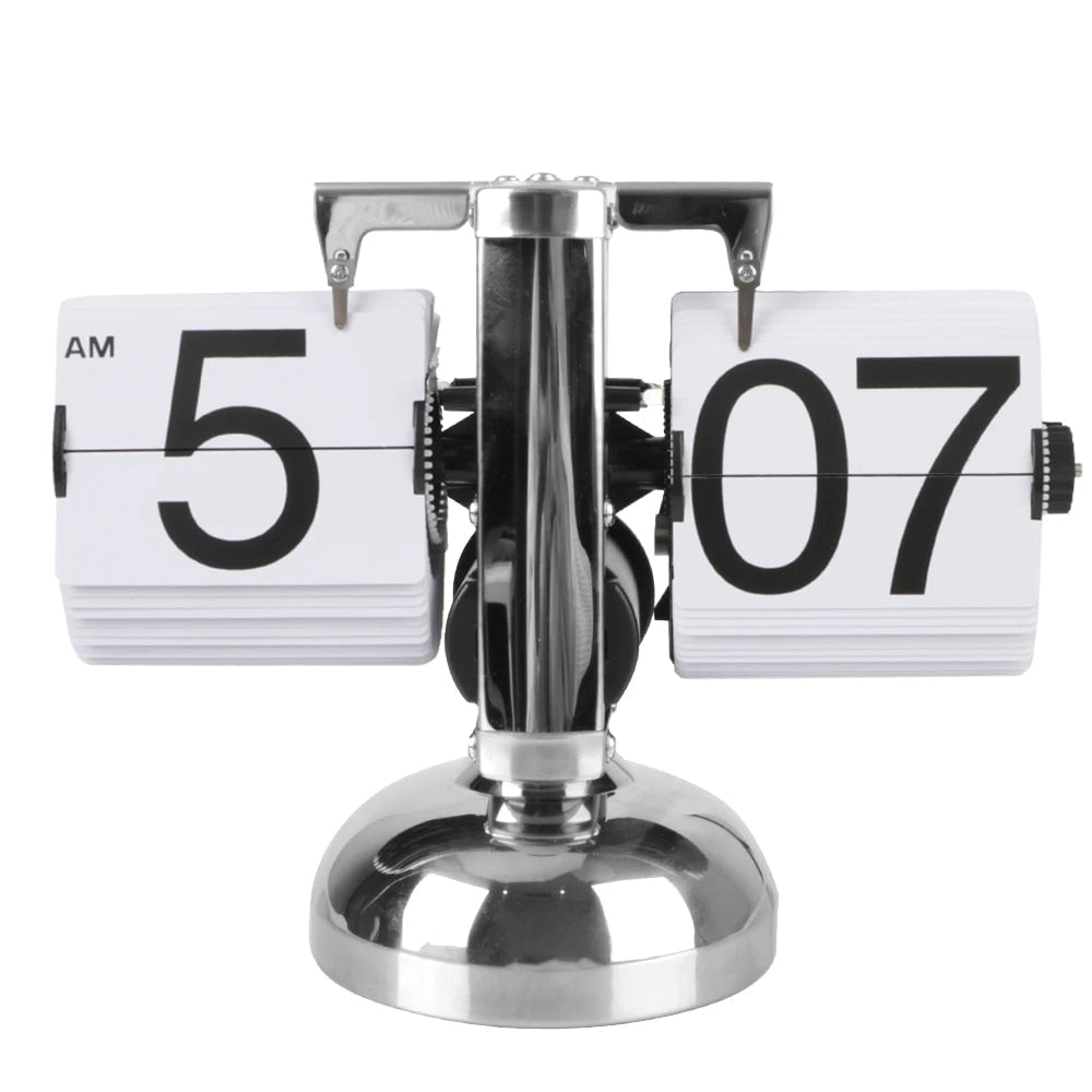 Väggklocka Modern Design med Automatiskt Roterande Element 8