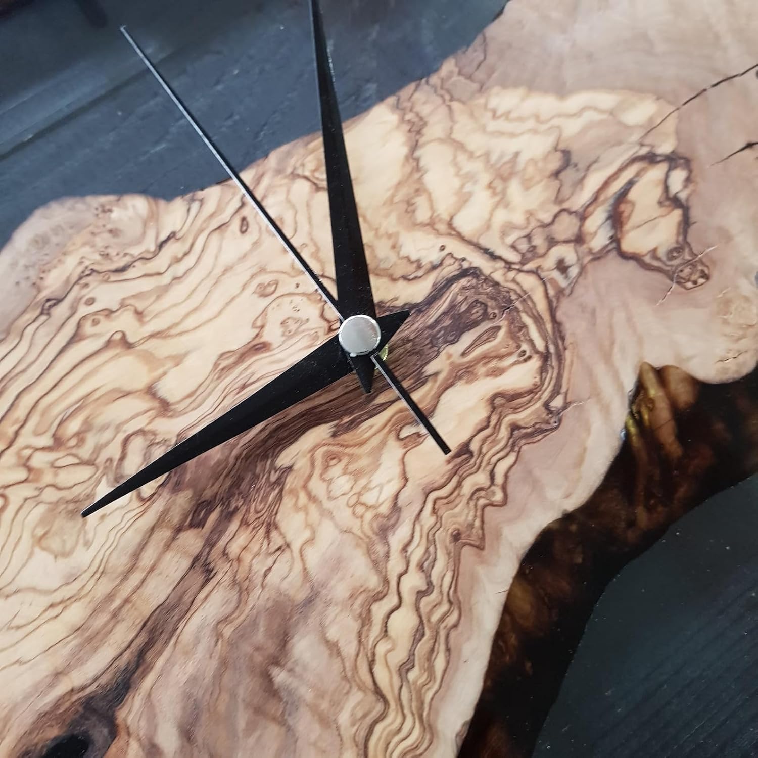 Väggklocka i Trä Rund Nordisk Design 2