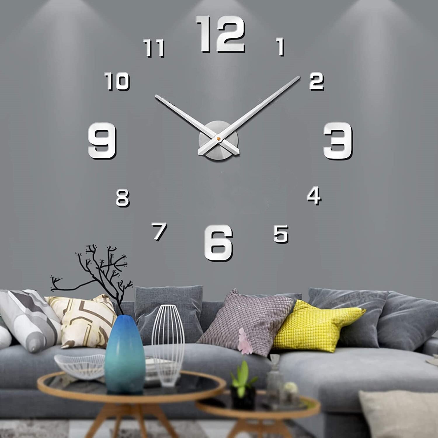 Väggklocka med Kreativ Design 1