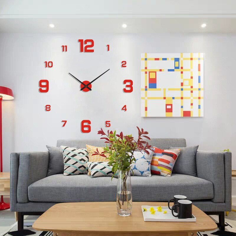 Väggklocka med Kreativ Design 3