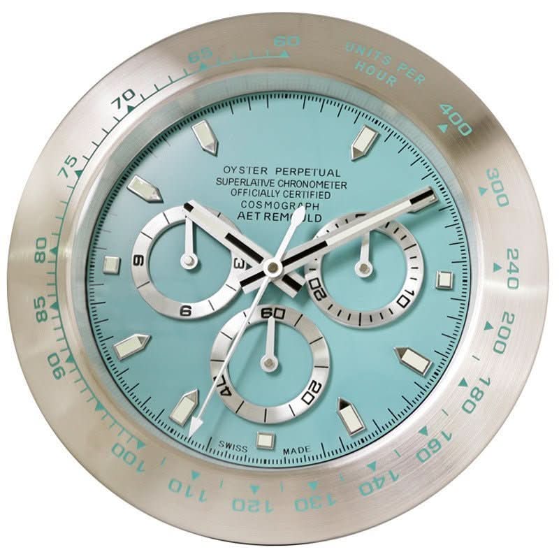 Väggklocka med Tyst Drift och Lysande Visare 4