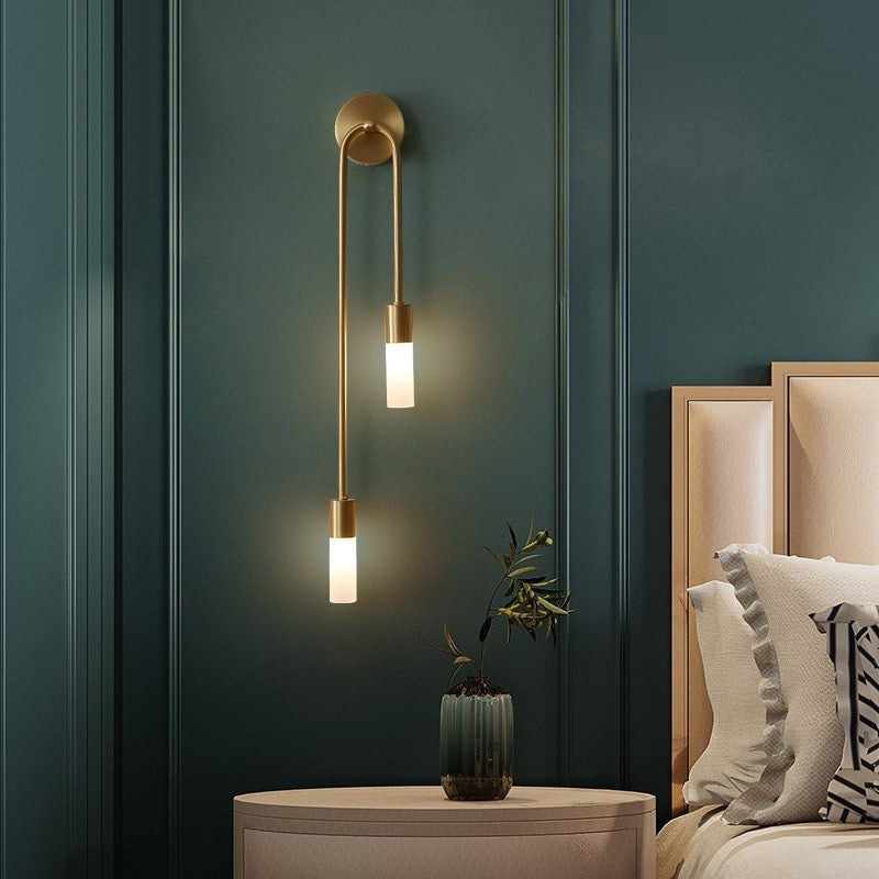 Vägglampa Modern Design med 2 Ljuskällor för Vardagsrum och Sovrum 1