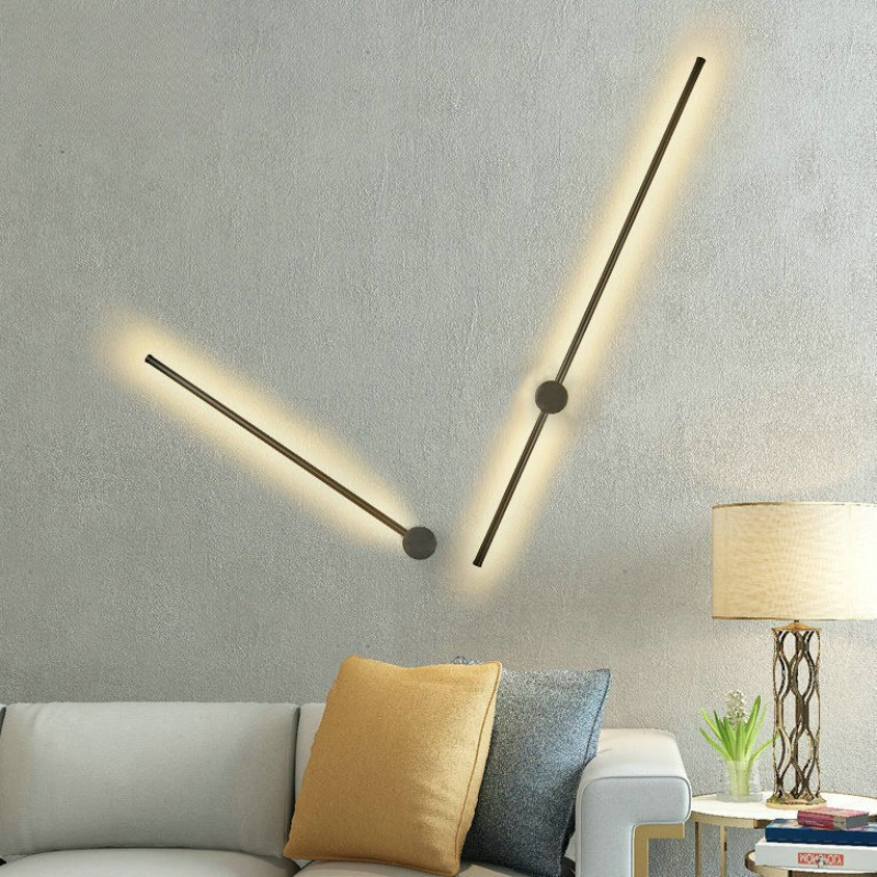 Vägglampa Sleek Line Minimalistisk Design 2