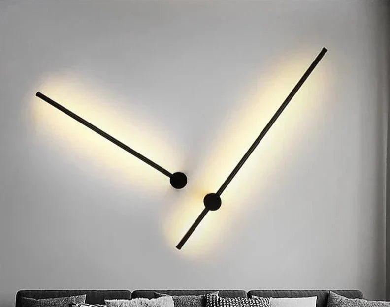 Vägglampa Sleek Line Minimalistisk Design 8