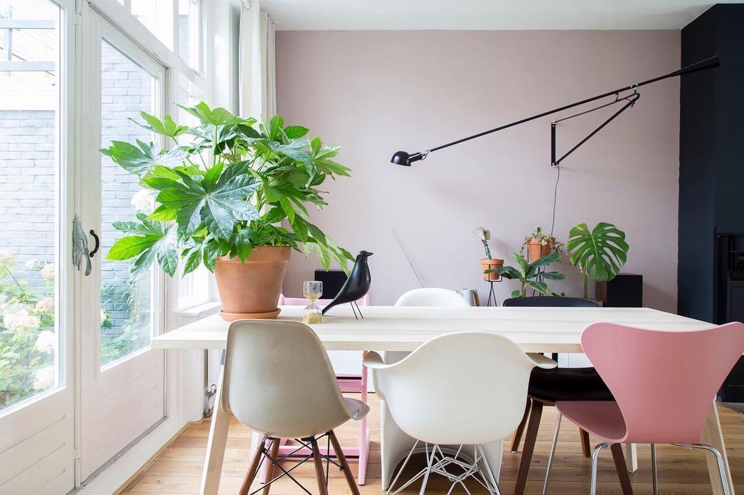 Vägglampa Svart Justerbar Industriell Design för Inomhusbruk 6