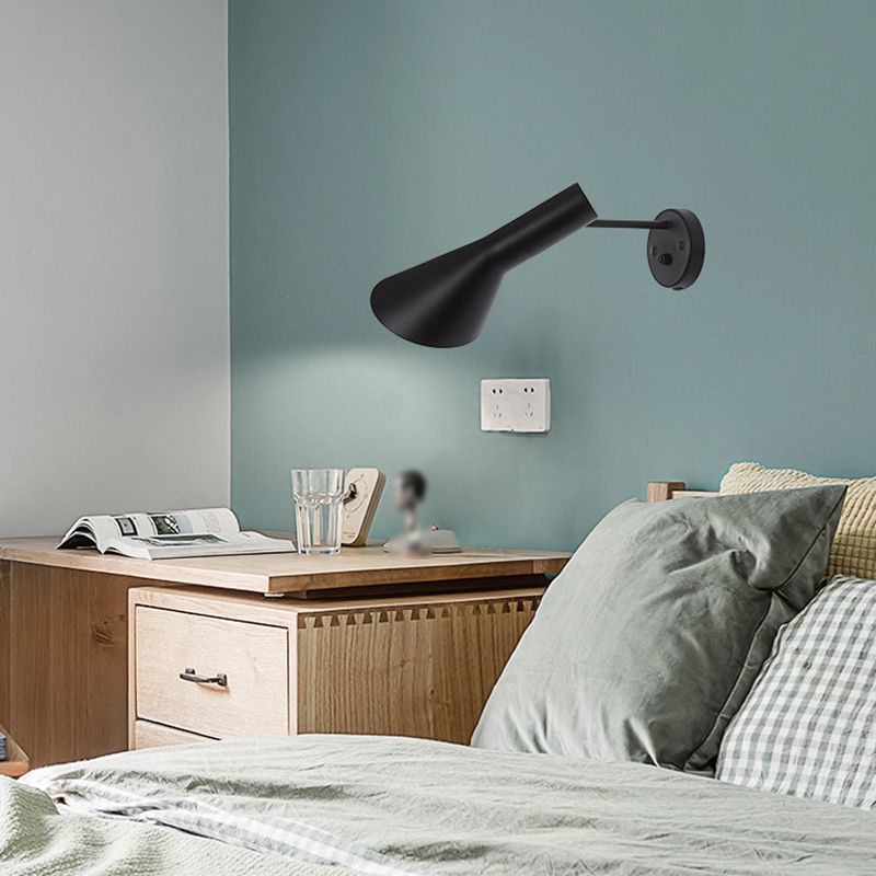 Vägglampa Svart Modern Industriell Design för Inomhusbruk 0
