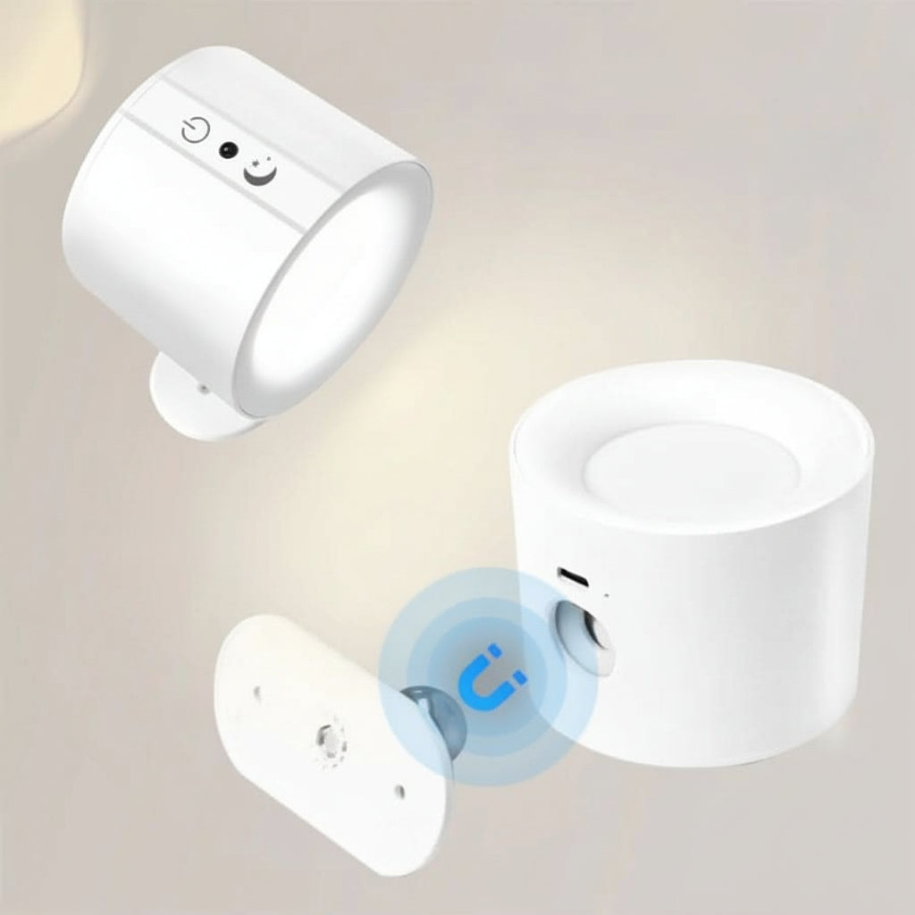Vägglampa med Dimmer och 360° Rotation 4