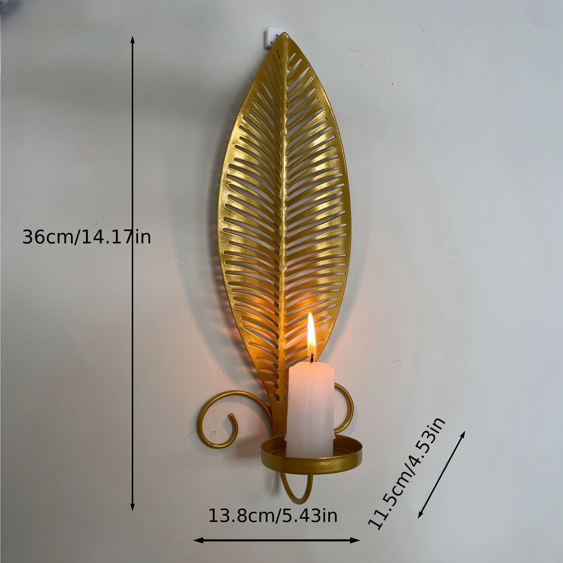 Vägglampetter med Bladdesign för Hemmet 3