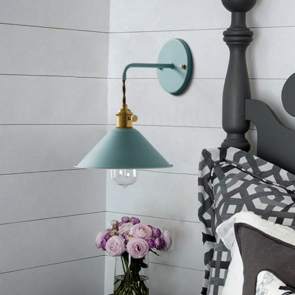 Vägglampor Inomhus Retroinspirerad Färgglad Design 6