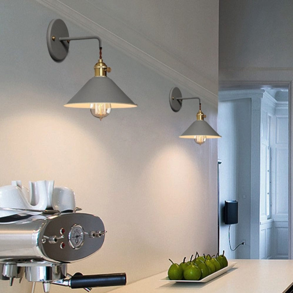 Vägglampor Inomhus Retroinspirerad Färgglad Design 8